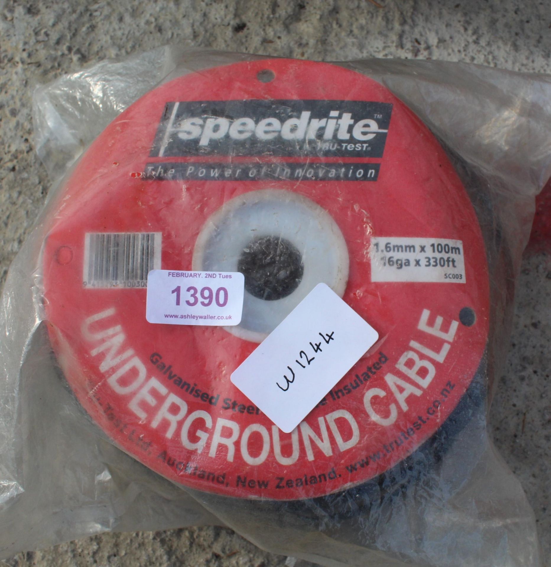 ELECTRIC FENCE UNDERGROUND CABLE NO VAT