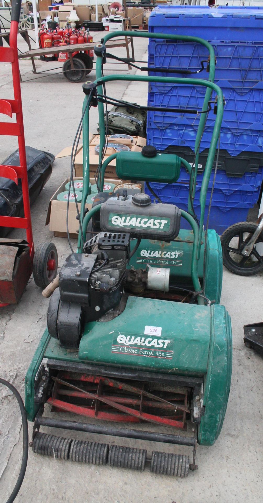 TWO QUALCAST MOWERS NO VAT - Image 2 of 2