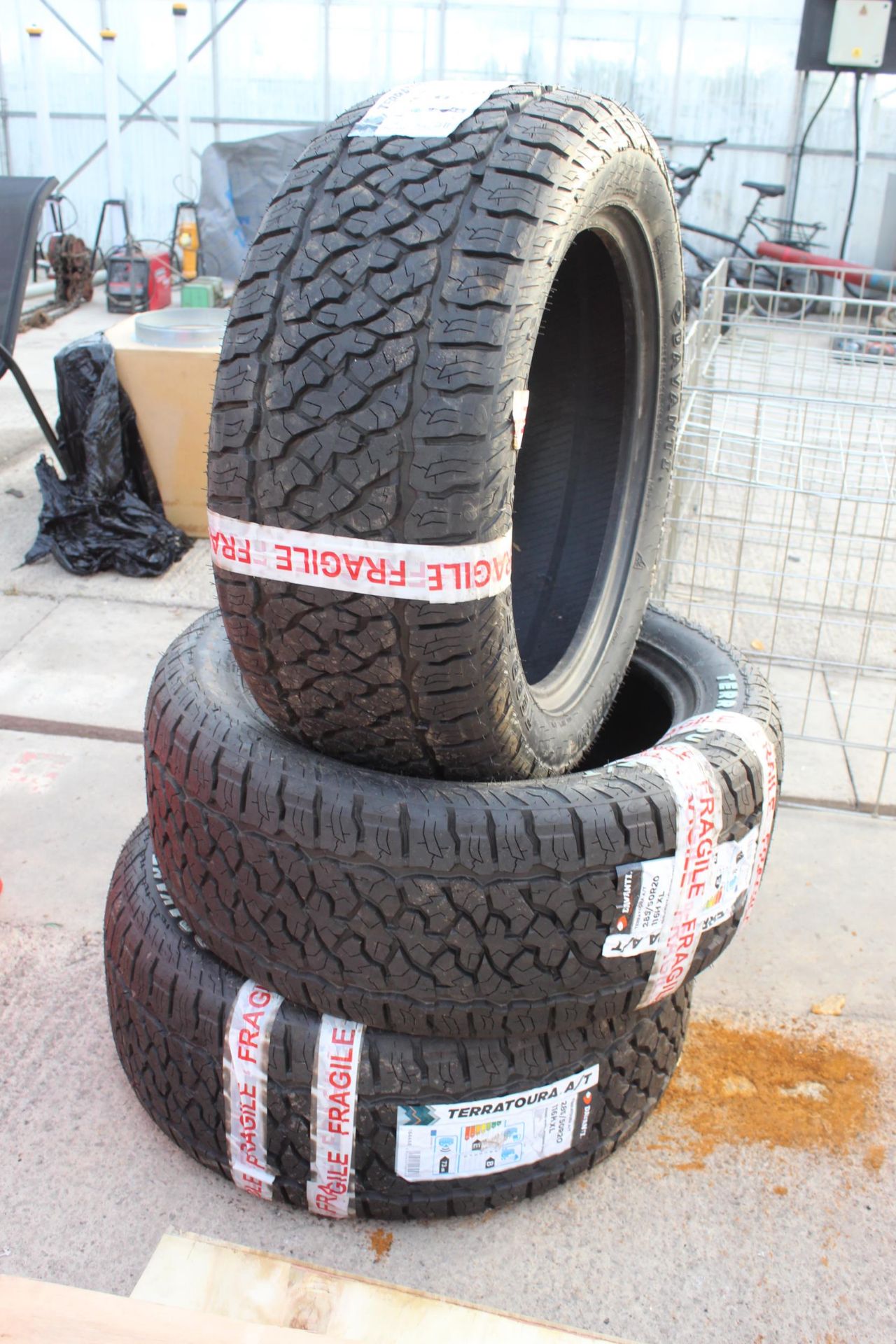 THREE TYRES 4X4 285/SOR20 116HXL - NO VAT