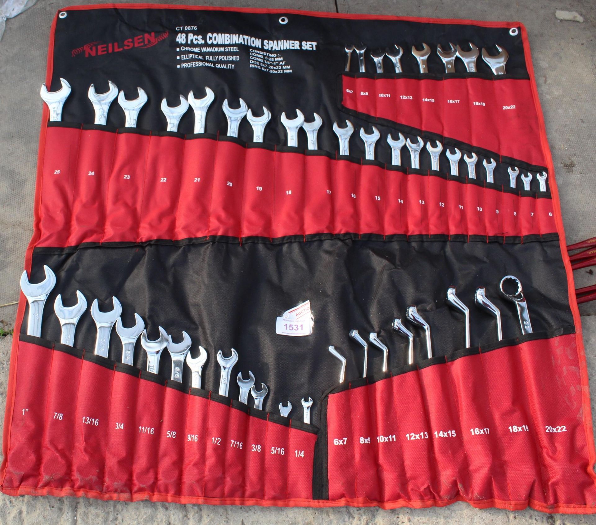 48 PC SPANNER SET + VAT