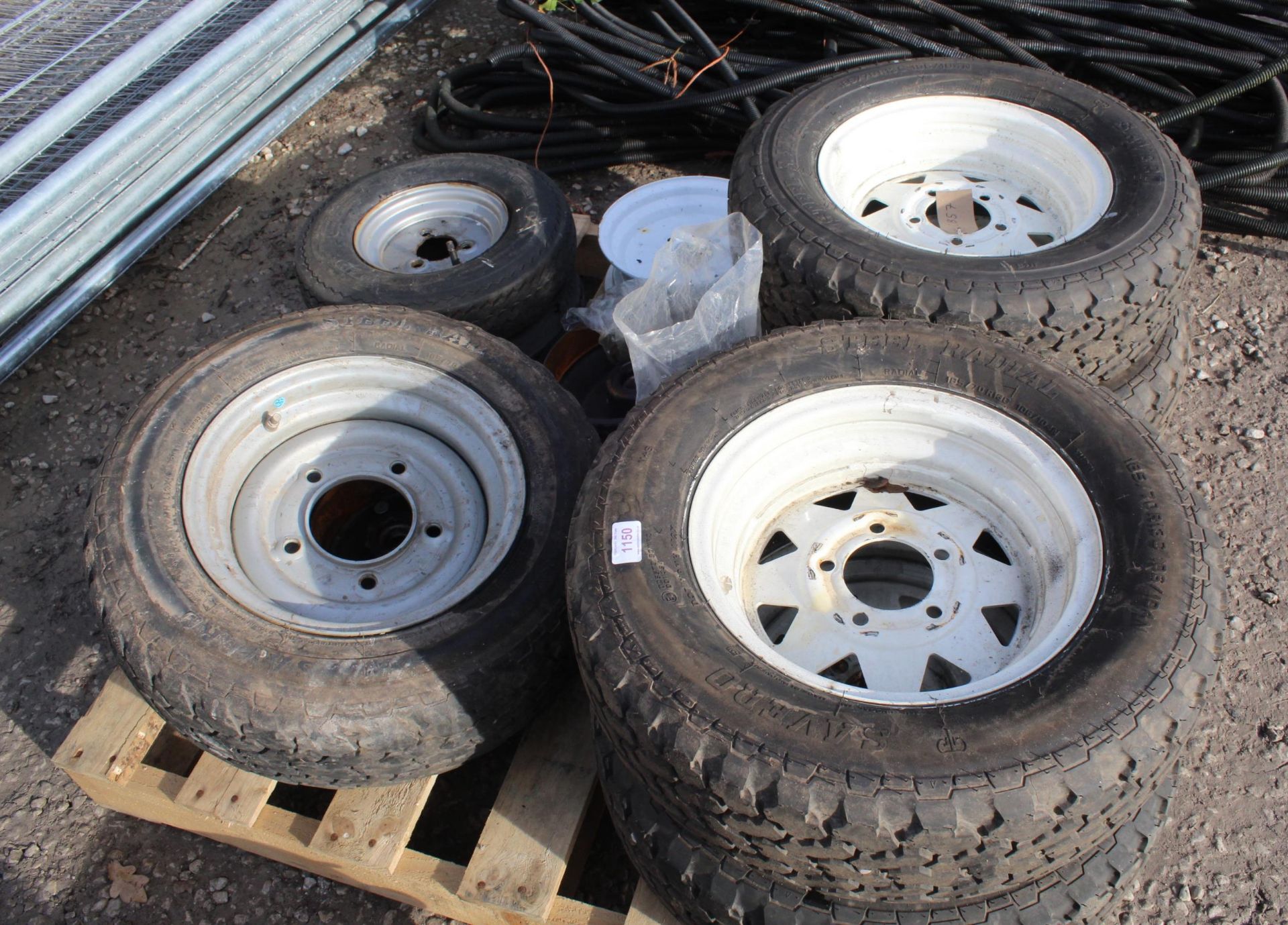 VARIOUS RIMS AND TYRES NO VAT