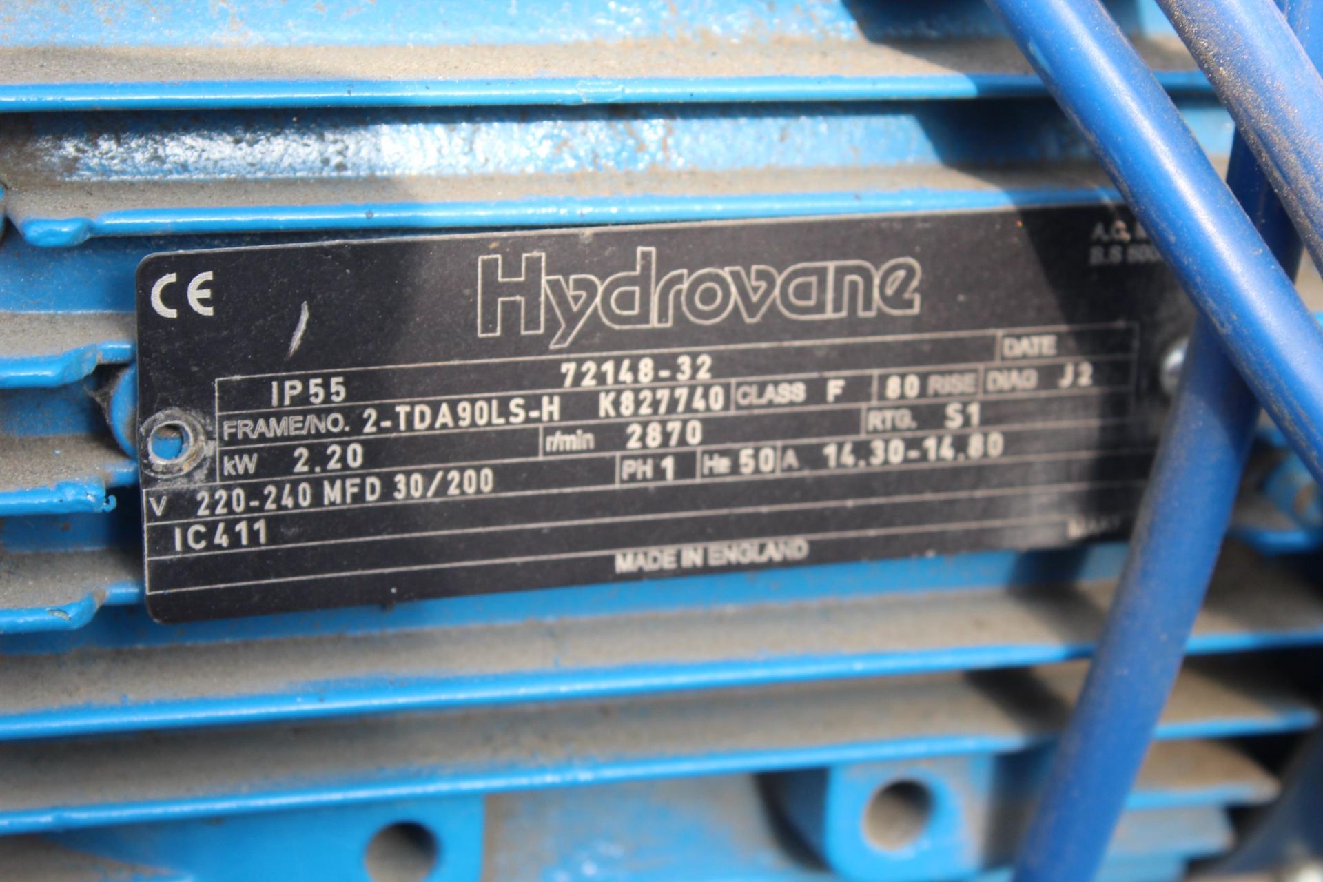 HYDROVANE 502 COMPRESSOR NO VAT - Image 2 of 2