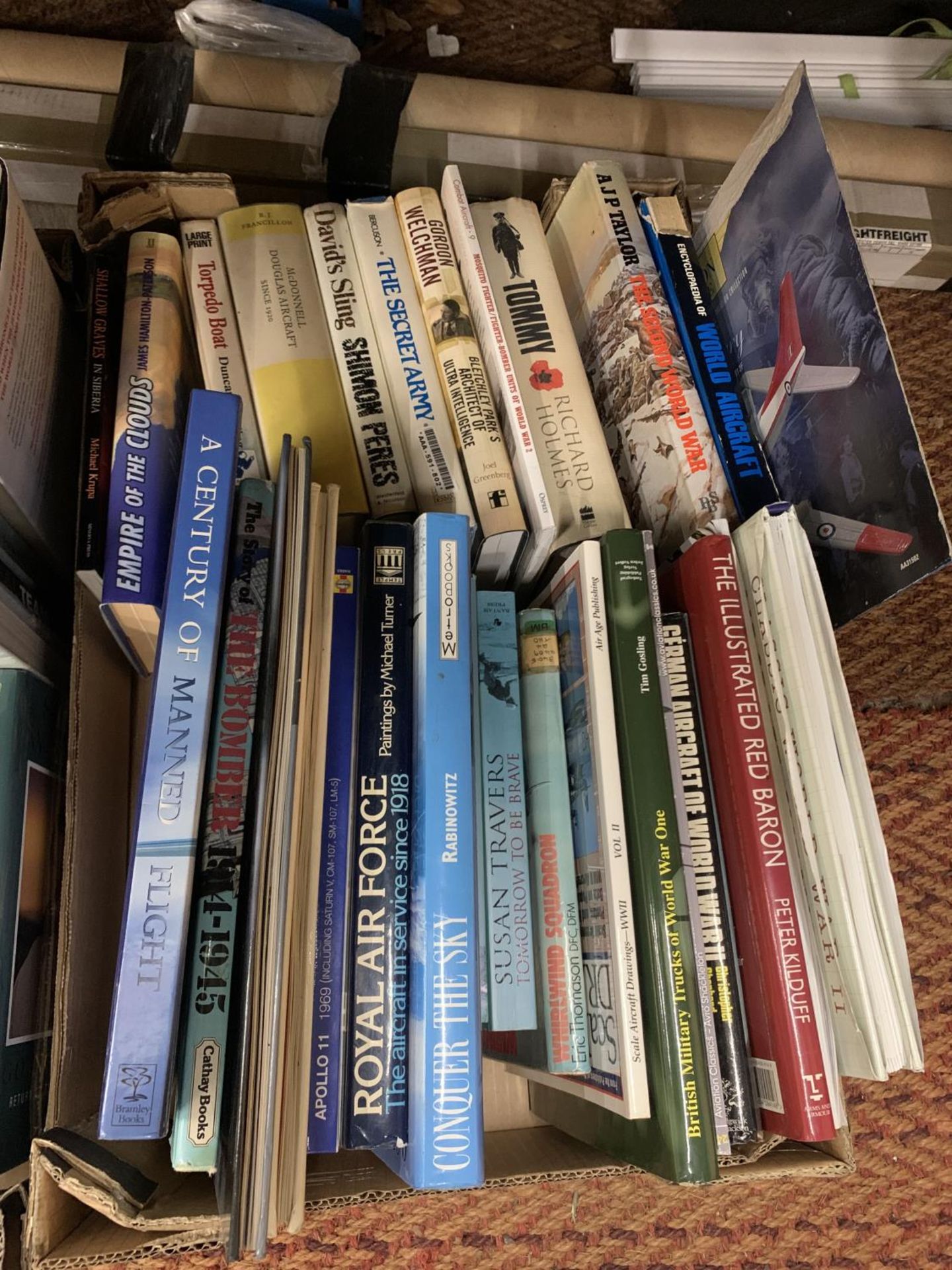 A LARGE QUANTITY OF WAR RELATED BOOKS