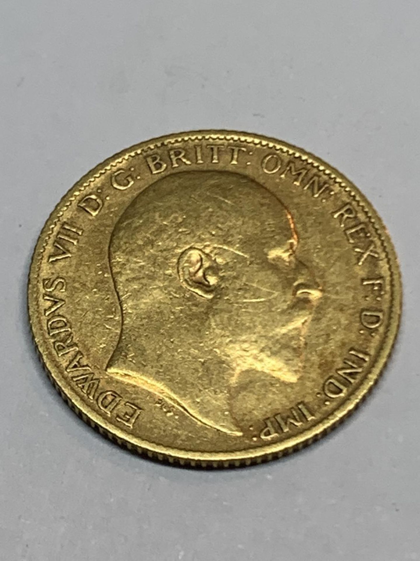 AN EDWARD VII 1905 GOLD HALF SOVEREIGN - Image 2 of 2