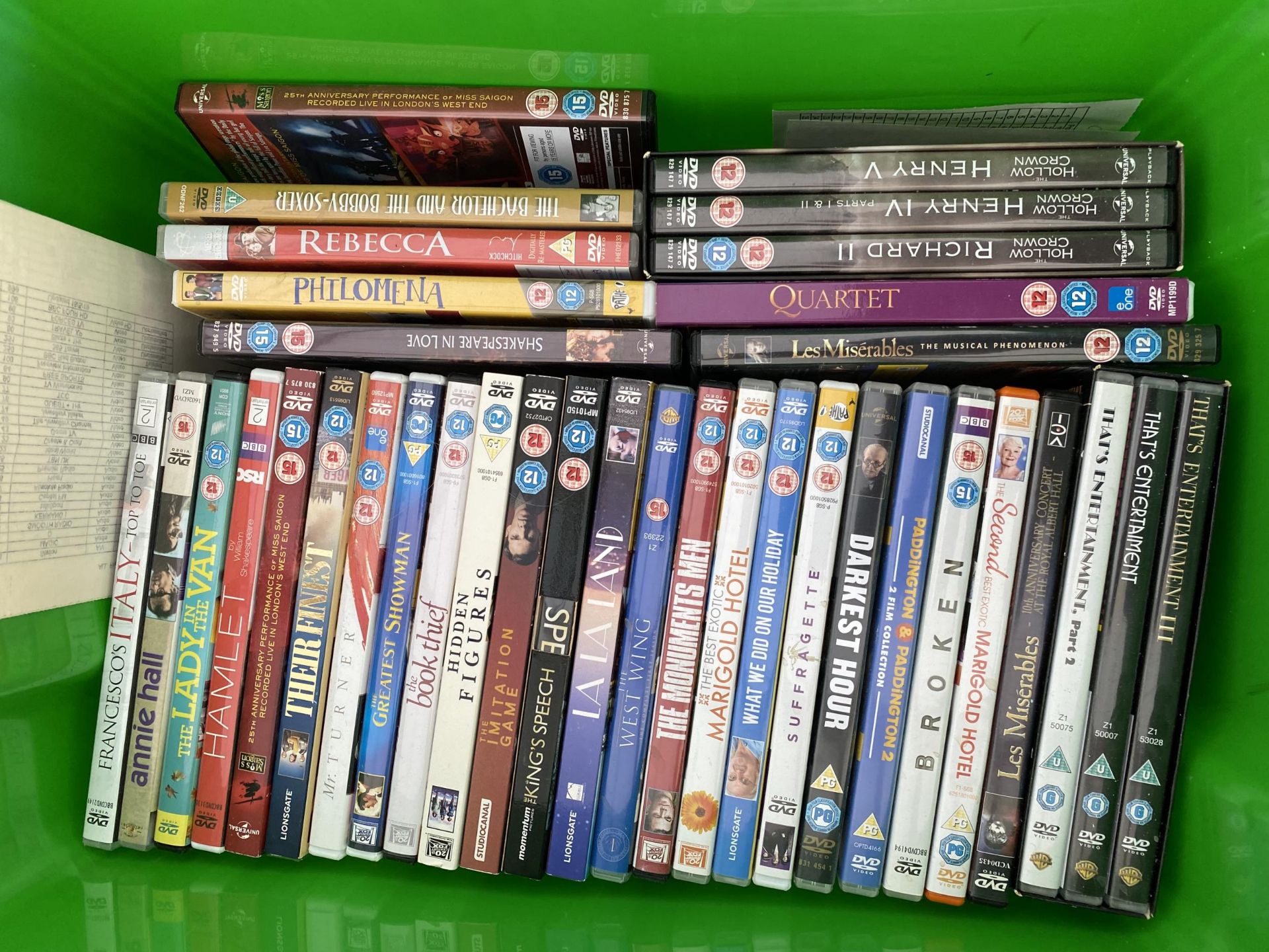 AN ASSORTMENT OF DVDS - Image 2 of 2