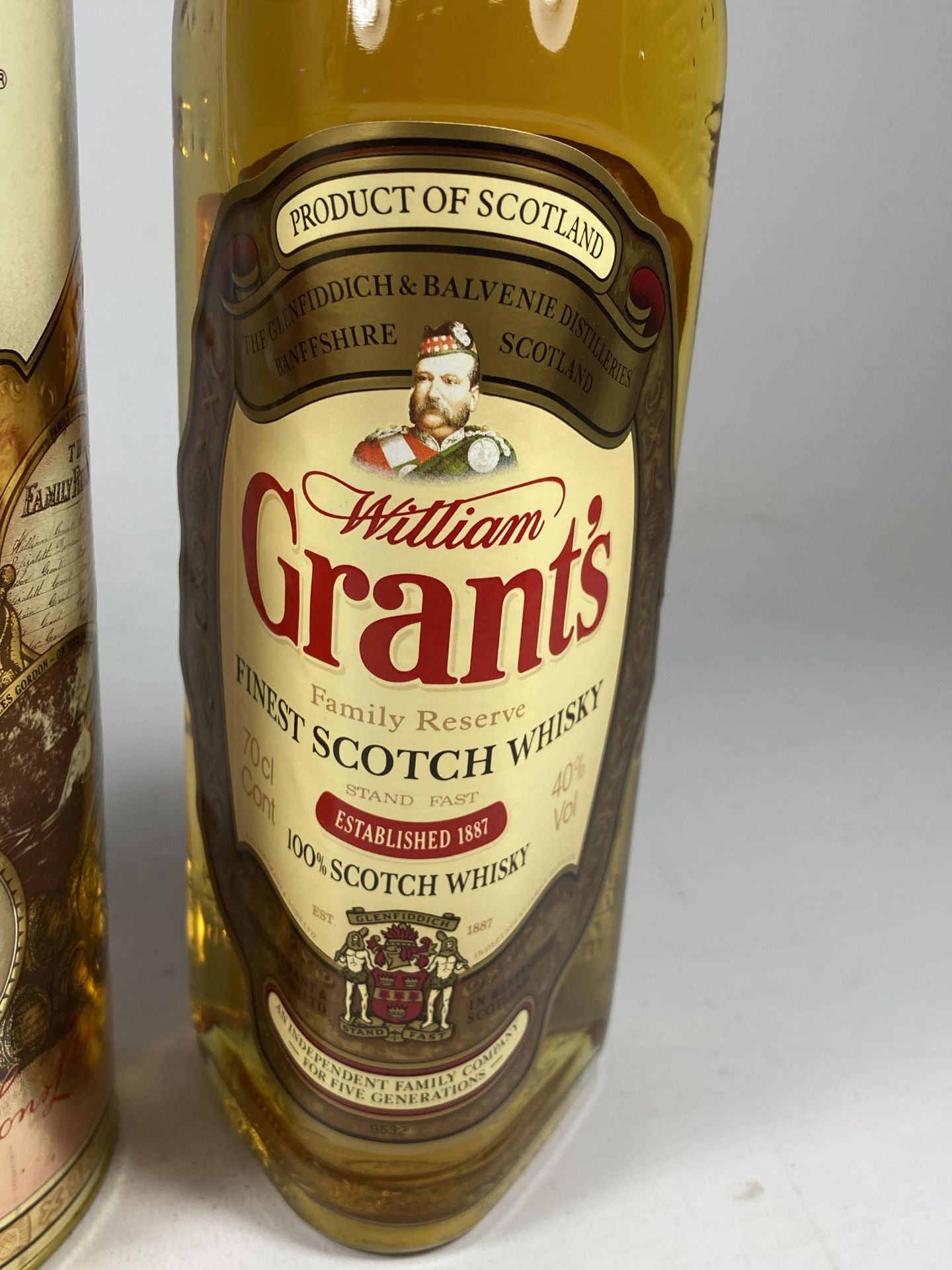 1 X 70CL BOXED BOTTLE - WILLIAM GRANTS FINEST SCOTCH WHISKY - Image 2 of 3