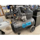 AN SGS AIR COMPRESSOR BELIEVED IN WORKING ORDER BUT NO WARRANTY