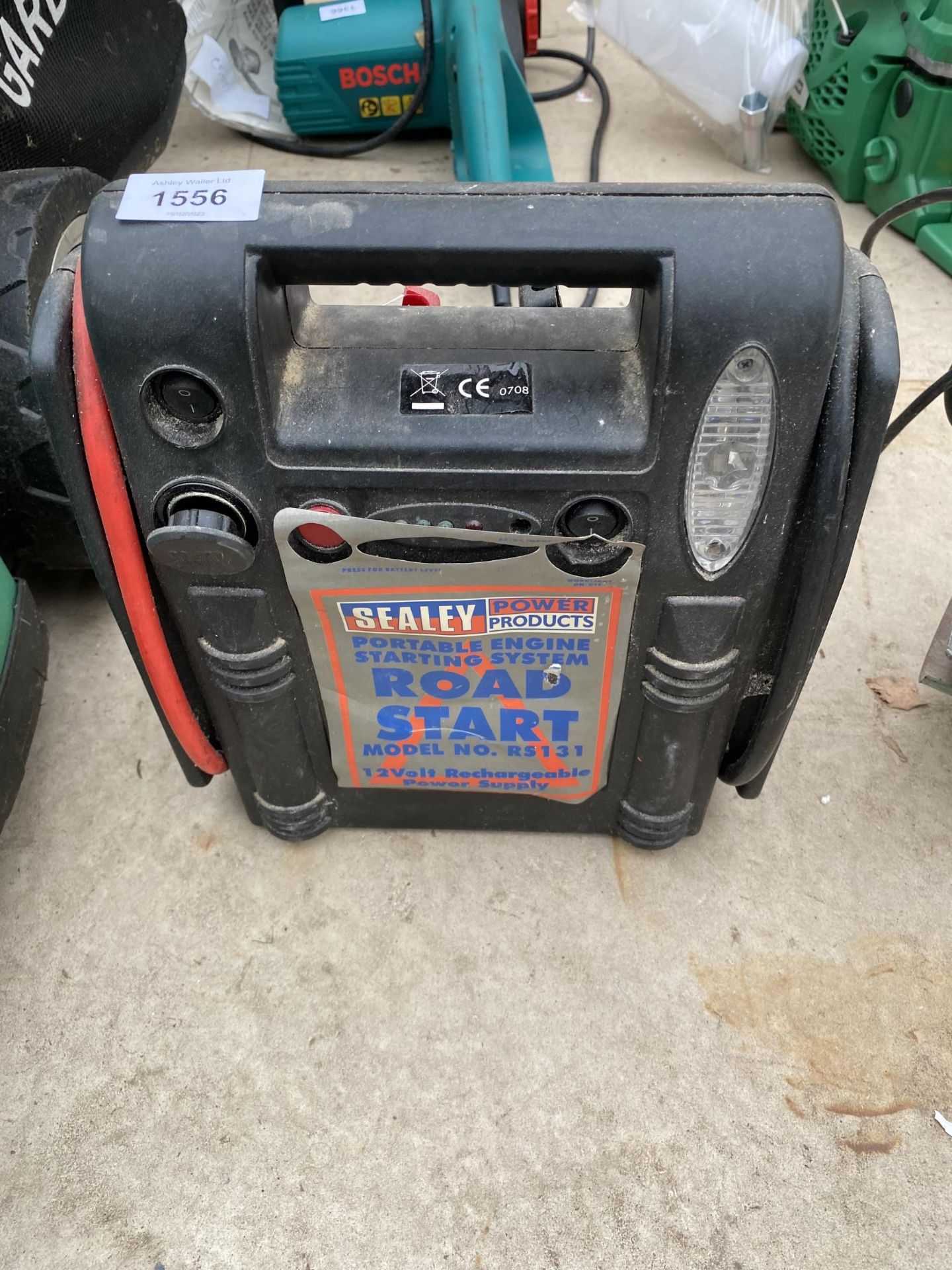 A SEALEY ROAD START BATTERY CHARGER