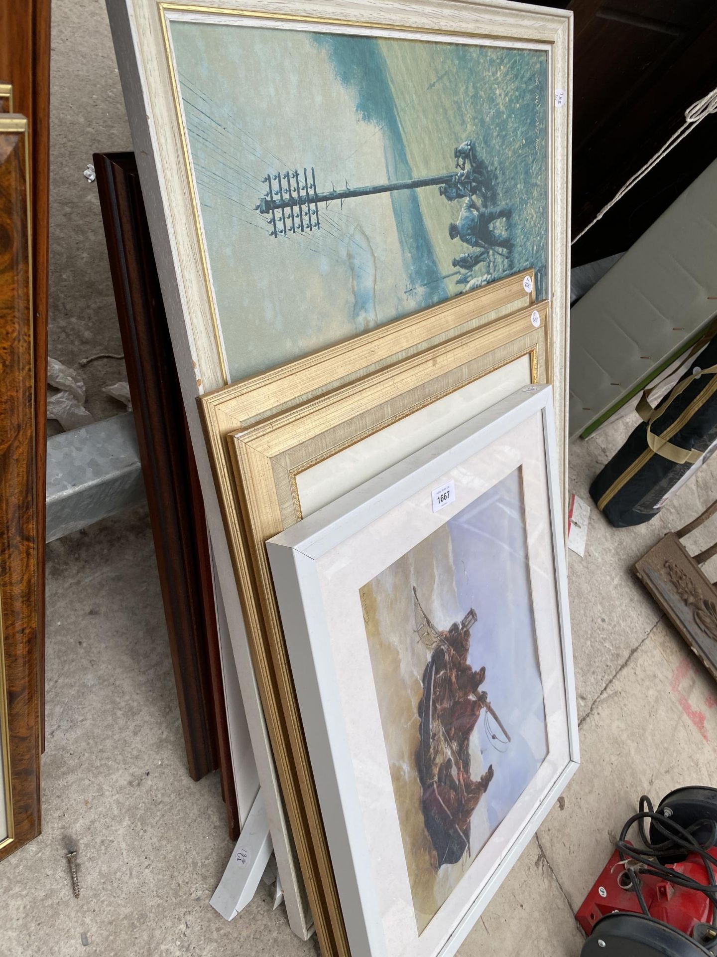 AN ASSORTMENT OF FRAMED PRINTS AND PICTURES - Image 2 of 2