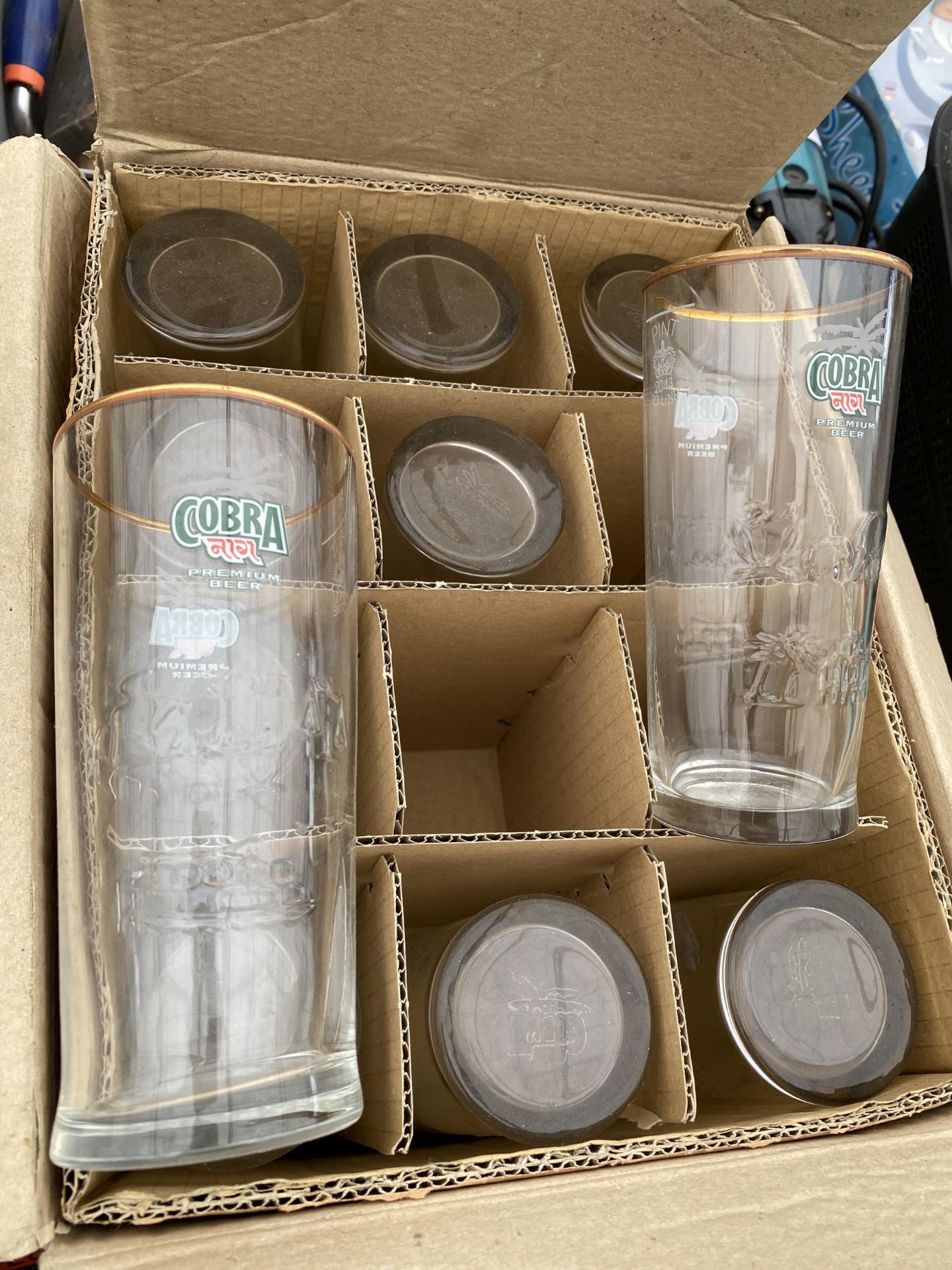 A QUANTITY OF COBRA BRANDED PINT POTS - Image 2 of 2