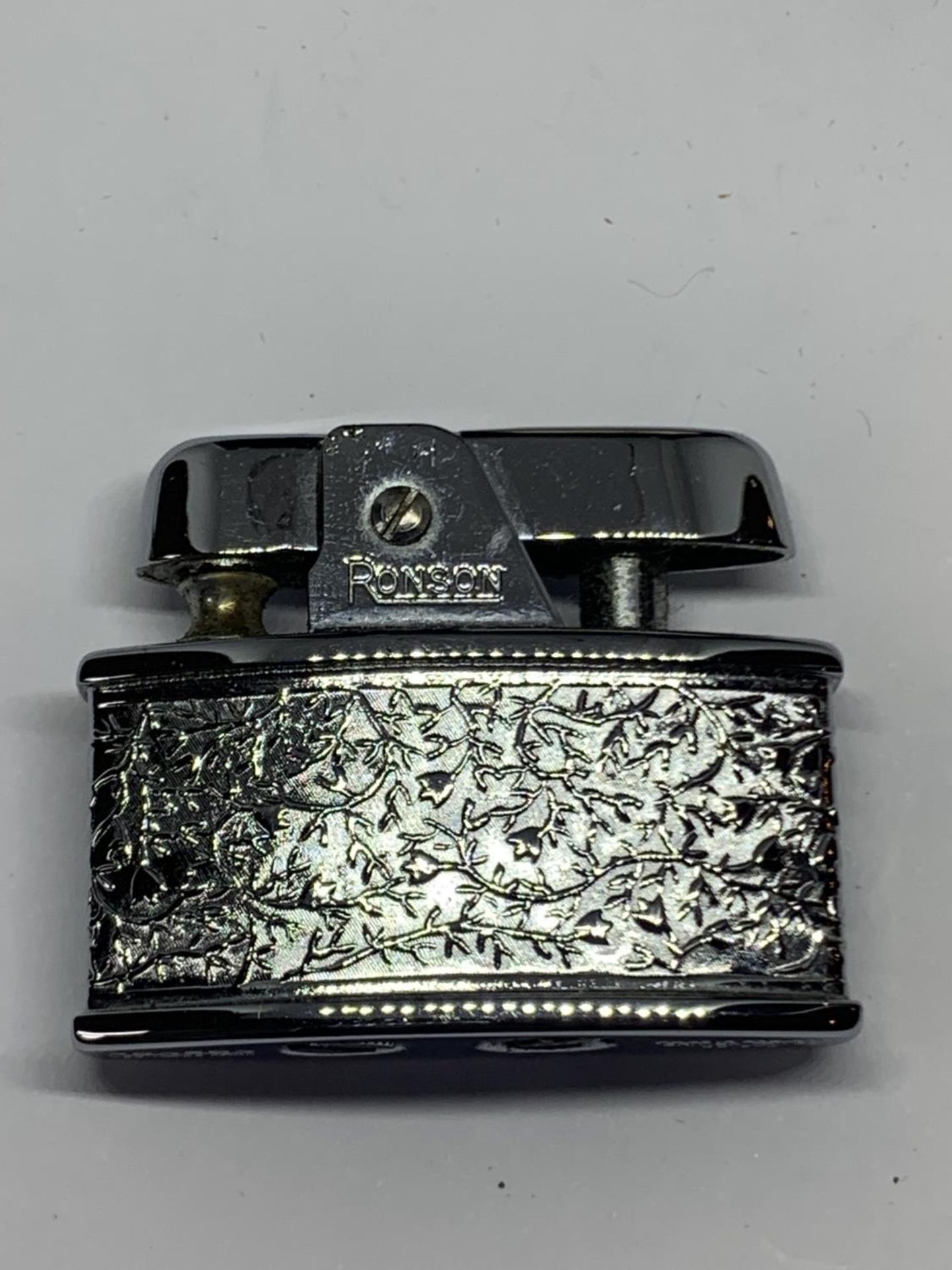 A RONSON CIGARETTE LIGHTER AND CASE - Image 2 of 3