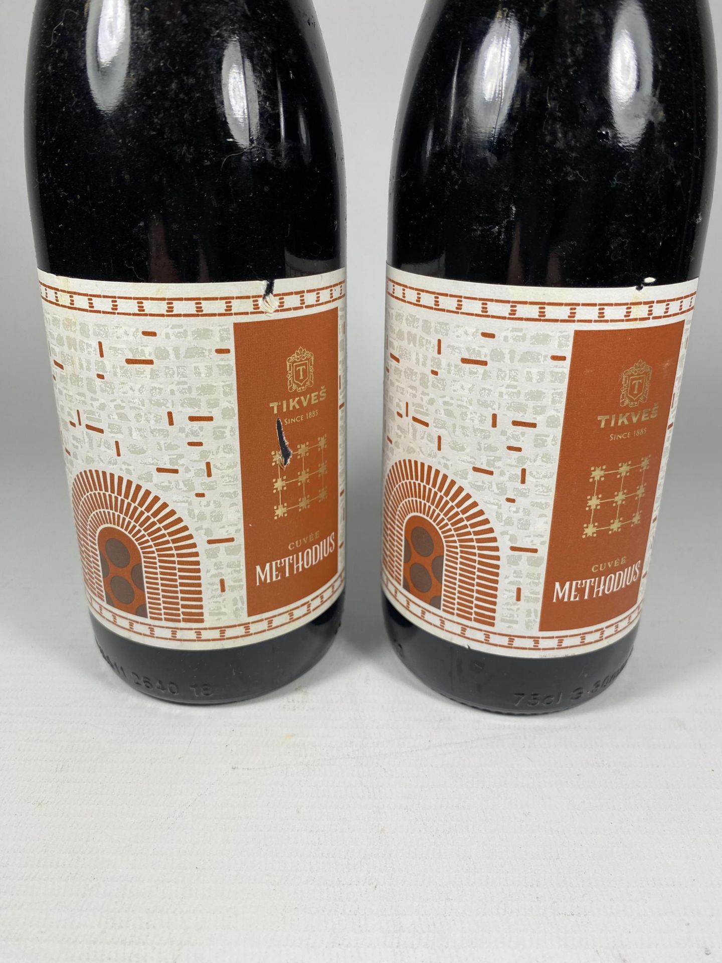 2 X 75CL BOTTLES - METHODIUS MACEDONIAN VRANEC & MERLOT RED WINE - Image 2 of 3