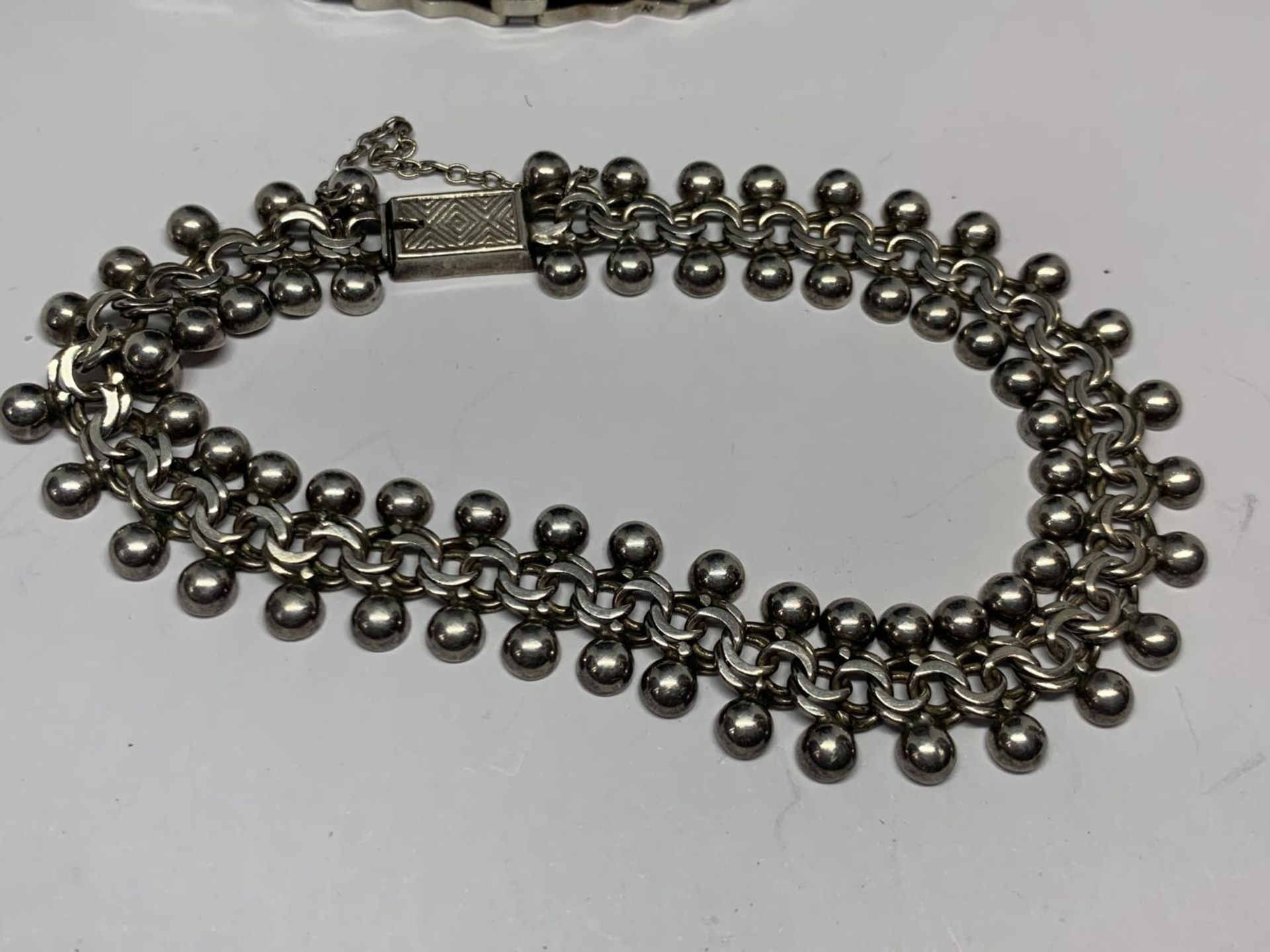 TWO SILVER BRACELETS - Image 3 of 3