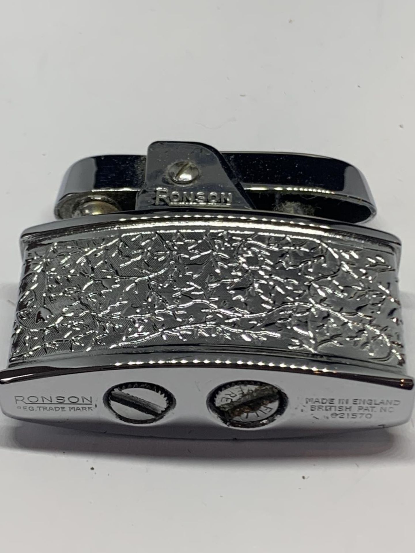 A RONSON CIGARETTE LIGHTER AND CASE - Image 3 of 3