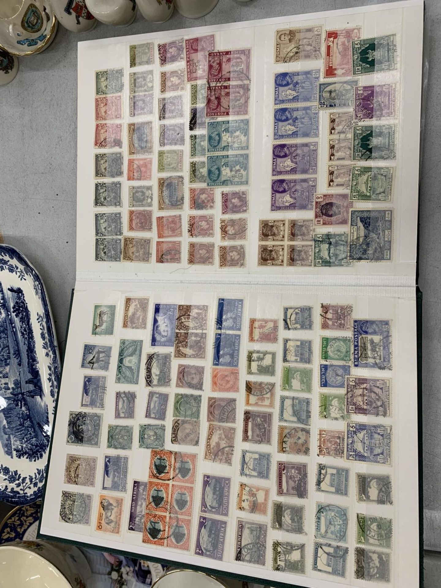 A STAMP ALBUM FROM THE 1900'S WITH VARIOUS COUNTRIES STAMPS - Image 2 of 3