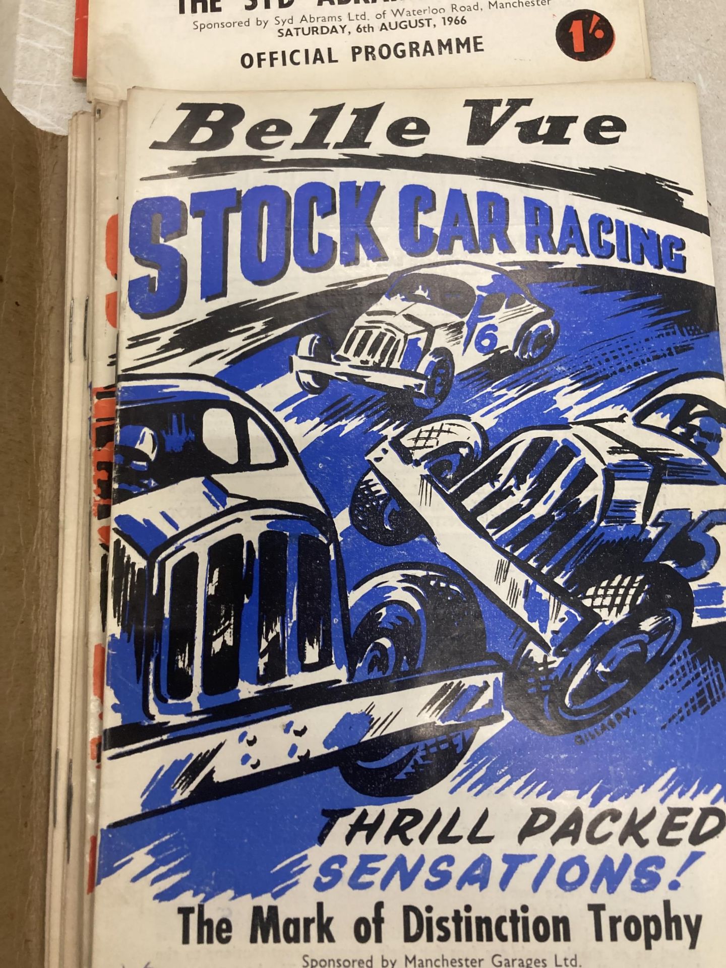 A QUANTITY OF 1960'S BELLE VUE STOCK CAR PROGRAMMES - Image 4 of 5