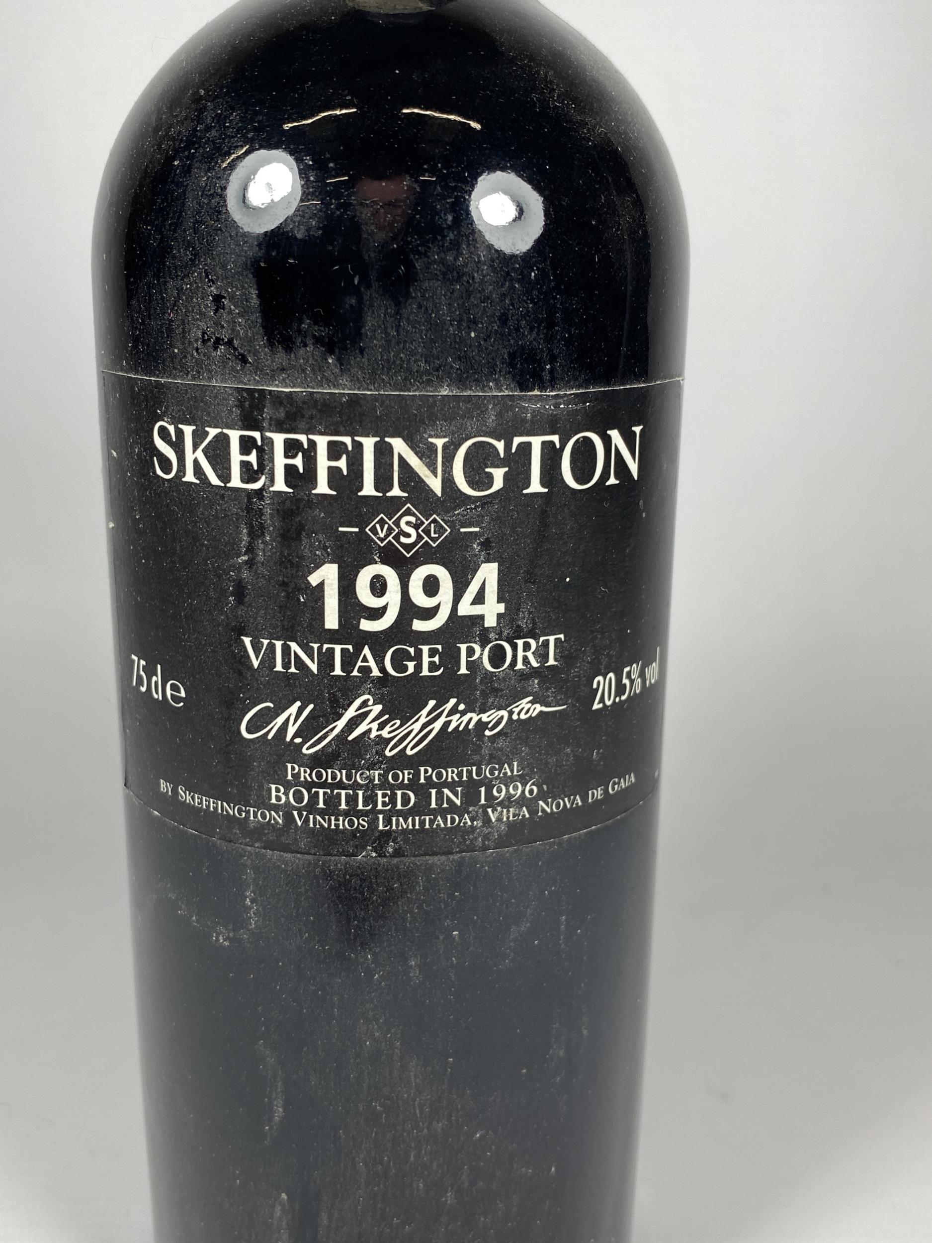 1 X 75CL BOTTLE - SKEFFINGTON 1994 VINTAGE PORT - Image 2 of 4