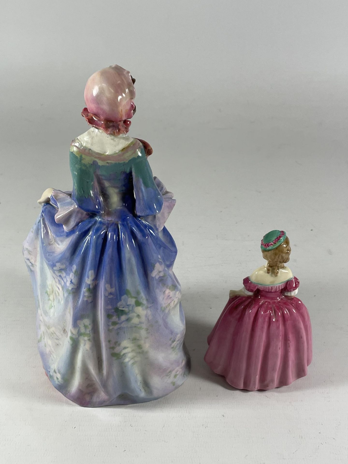 TWO ROYAL DOULTON FIGURES - SUZETTE HN1577 & DAINTY MAY (A/F) - Image 2 of 3