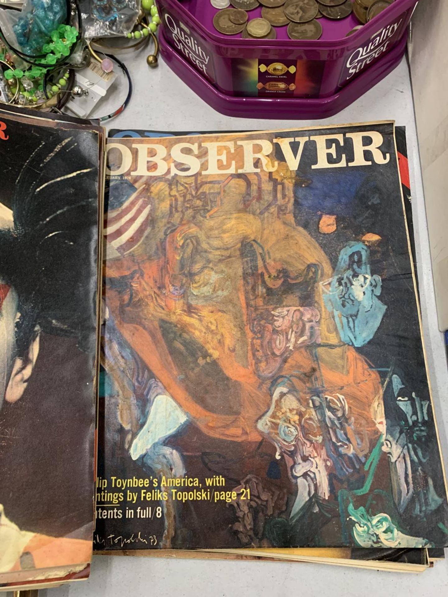 A QUANTITY OF 1970'S OBSERVER, ETC MAGAZINES - 18 IN TOTAL - Bild 3 aus 4