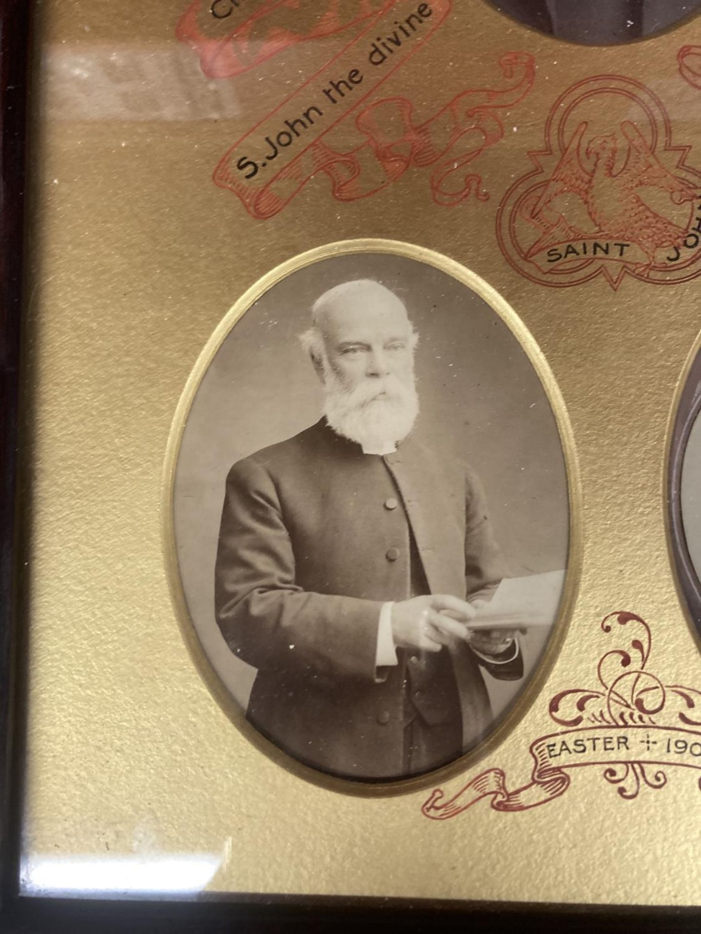 A ST JOHNS CHURCH BROOKLANDS FRAMED 1910 MEMORABILIA - Image 3 of 4