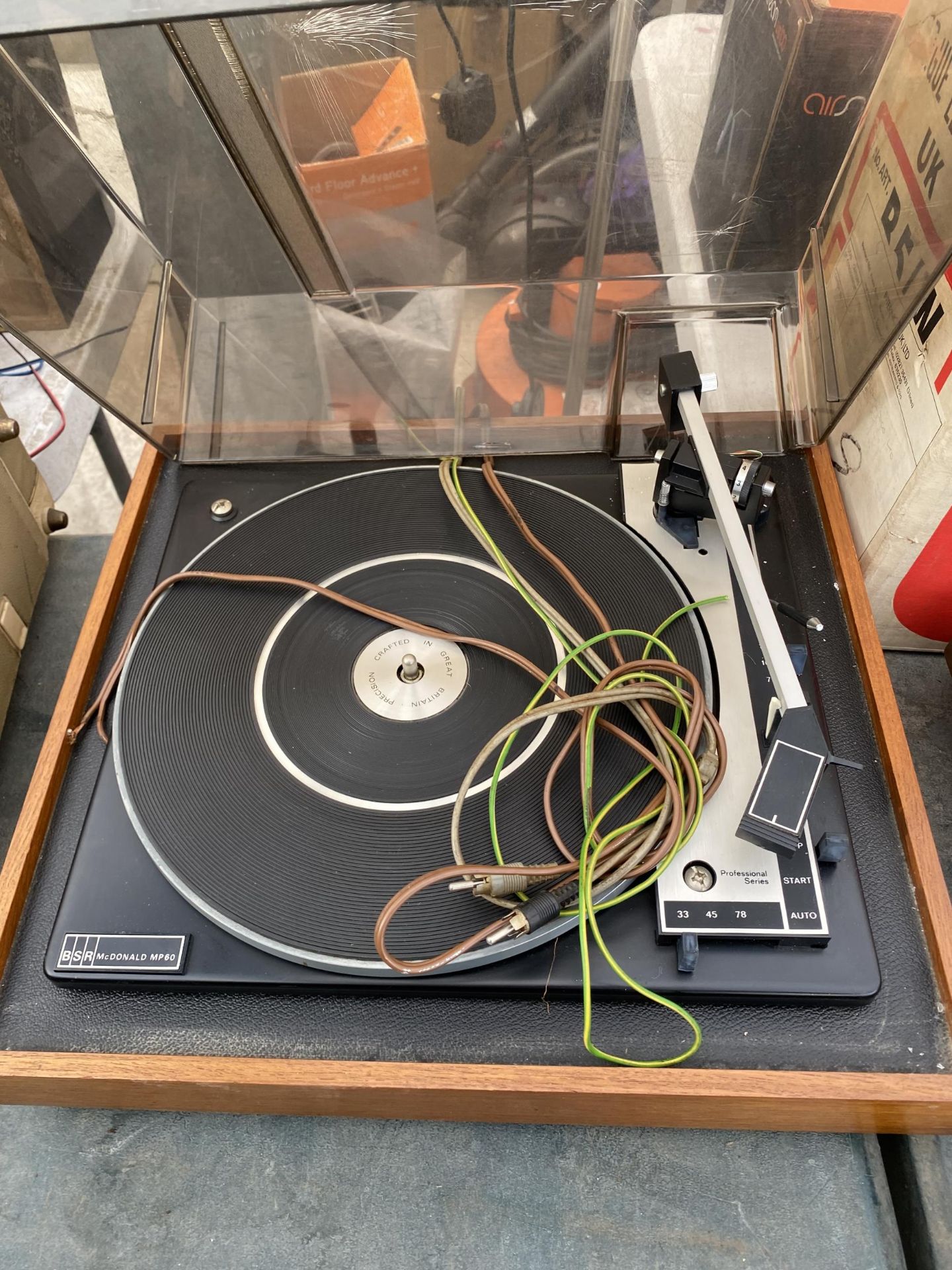 A VINTAGE BSR MCDONALD MP60 RECORD PLAYER - Image 2 of 2
