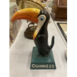 A CAST 'GUINNESS' TOUCAN FIGURE HEIGHT 19CM