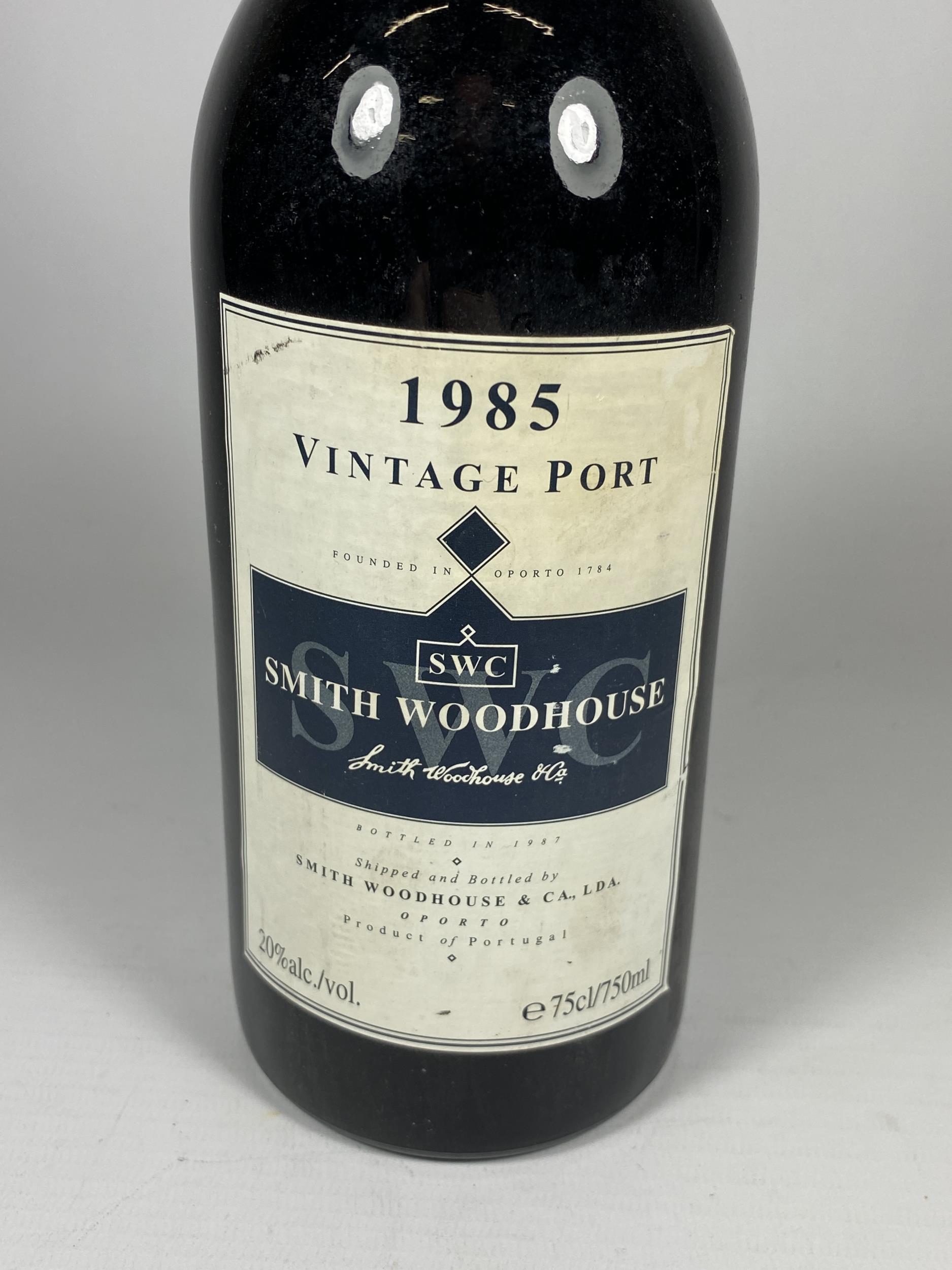 1 X 75CL BOTTLE - SWC SMITH WOODHOUSE 1985 VINTAGE PORT - Image 2 of 4