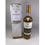 1 X BOXED 70CL BOTTLE - MACALLAN LIMITED EDITION GOLD HIGHLAND SINGLE MALT WHISKY