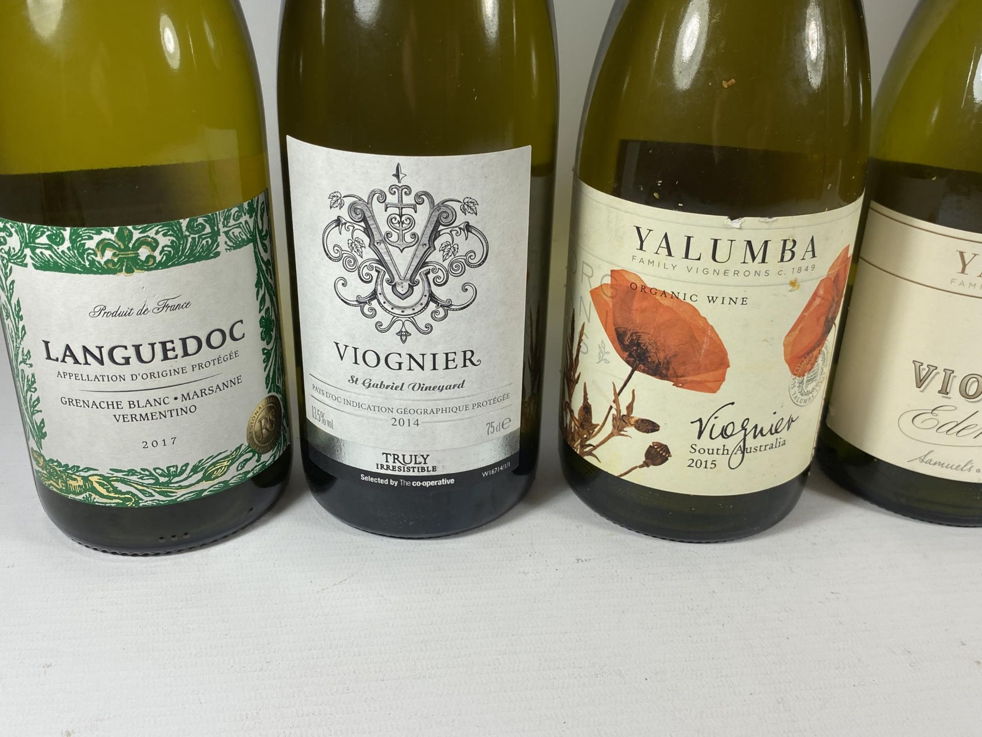 6 X MIXED BOTTLES OF WHITE WINE - 5 X VIOGNIER & LANGUEDOC - Image 2 of 3