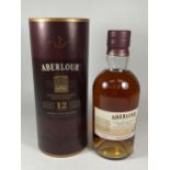 1 X 70CL BOXED BOTTLE - ABERLOUR 12 YEAR OLD HIGHLAND SINGLE MALT SCOTCH WHISKY