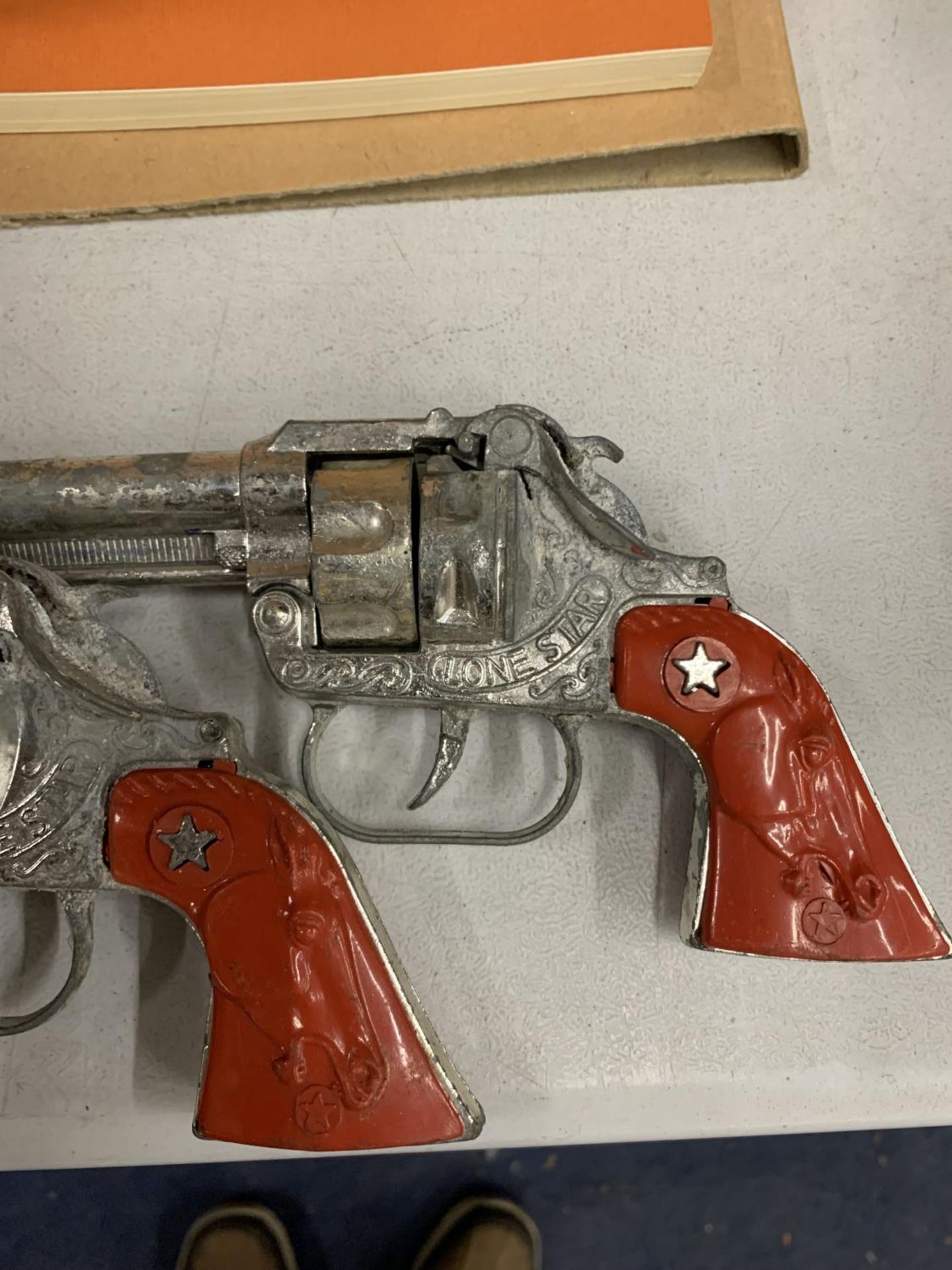 TWO VINTAGE LONESTAR TOY GUNS - Image 3 of 3