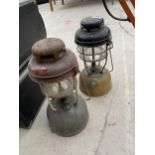 TWO VINTAGE TILLEY LAMPS