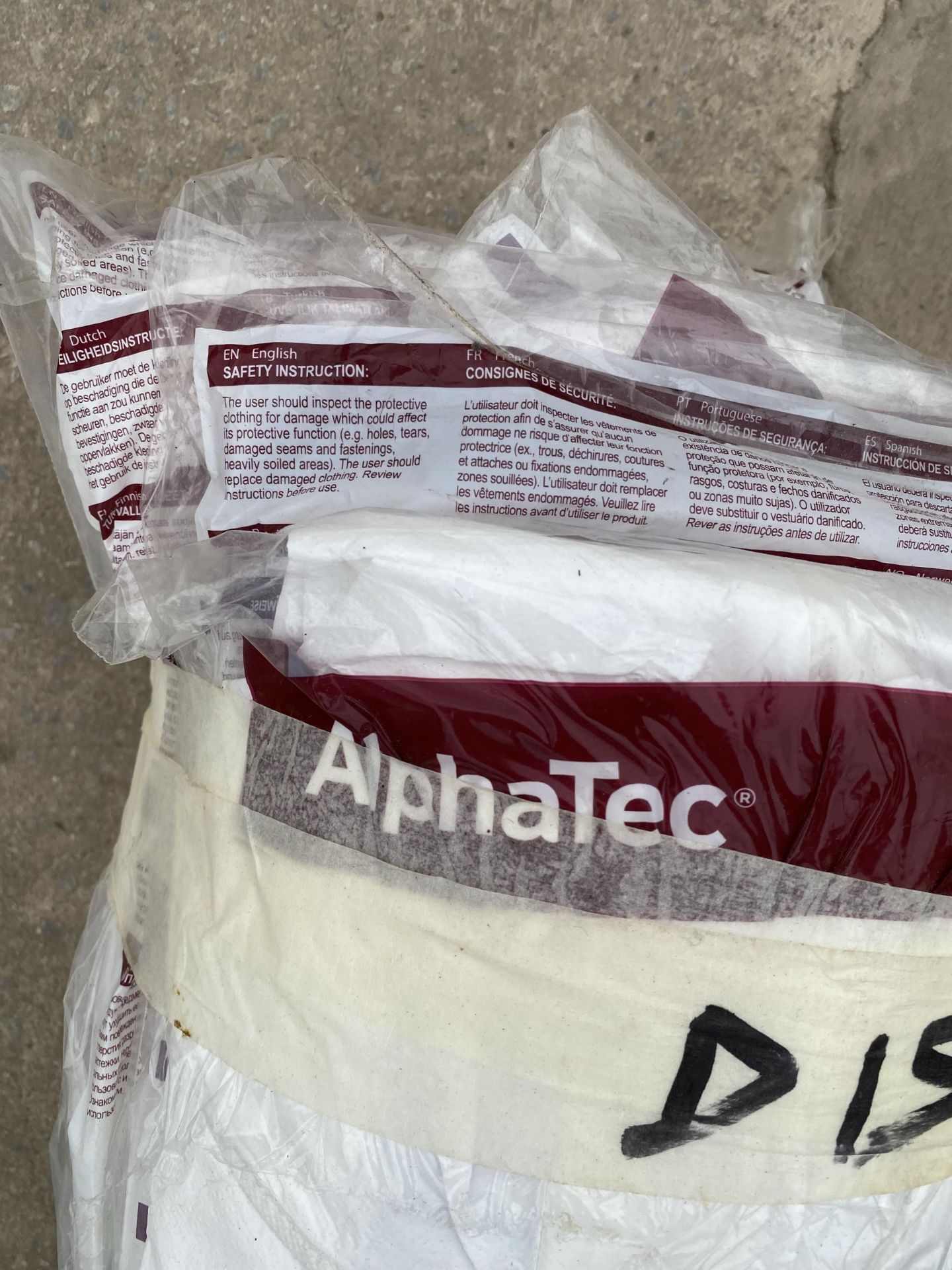 A LARGE QUANTITY OF ALPHATEC WHITE SUITS - Image 2 of 2