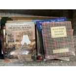A QUANTITY OF INTERIOR DESIGN, HOME DECORATING AND PERIOD HOUSE REFERENCE BOOKS