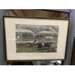 A VINTAGE 1881 EPSOM GOLD CUP ENGRAVING