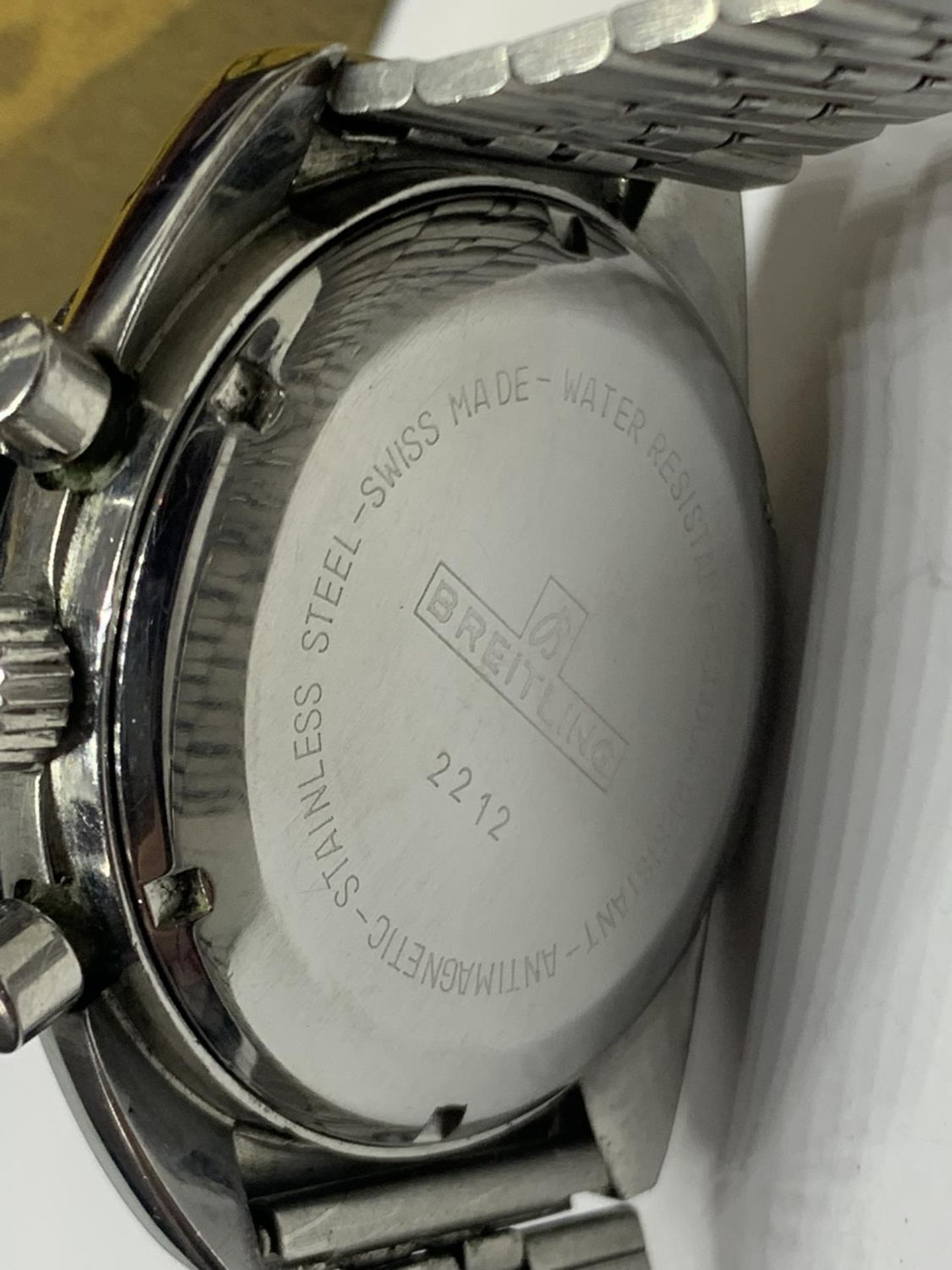 A BREITLING SPRINT CHRONOGRAPH SURFBOARD WATCH WITH BOX - Image 4 of 4