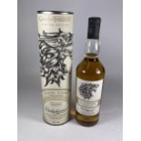 1 X 70CL BOXED BOTTLE - A GAME OF THRONES LIMITED EDITION DALWHINNIE WINTER'S FROST HIGHLAND