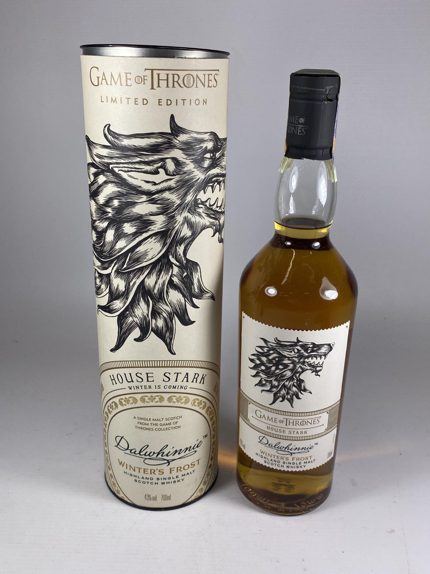 1 X 70CL BOXED BOTTLE - A GAME OF THRONES LIMITED EDITION DALWHINNIE WINTER'S FROST HIGHLAND
