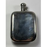 A VICTORIAN THOMAS WILKINSON & SONS SILVER PLATED HIP FLASK