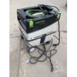 A FESTOOL CLEANTEC VACUUM BELIEVED IN WORKING ORDER BUT NO WARRANTY