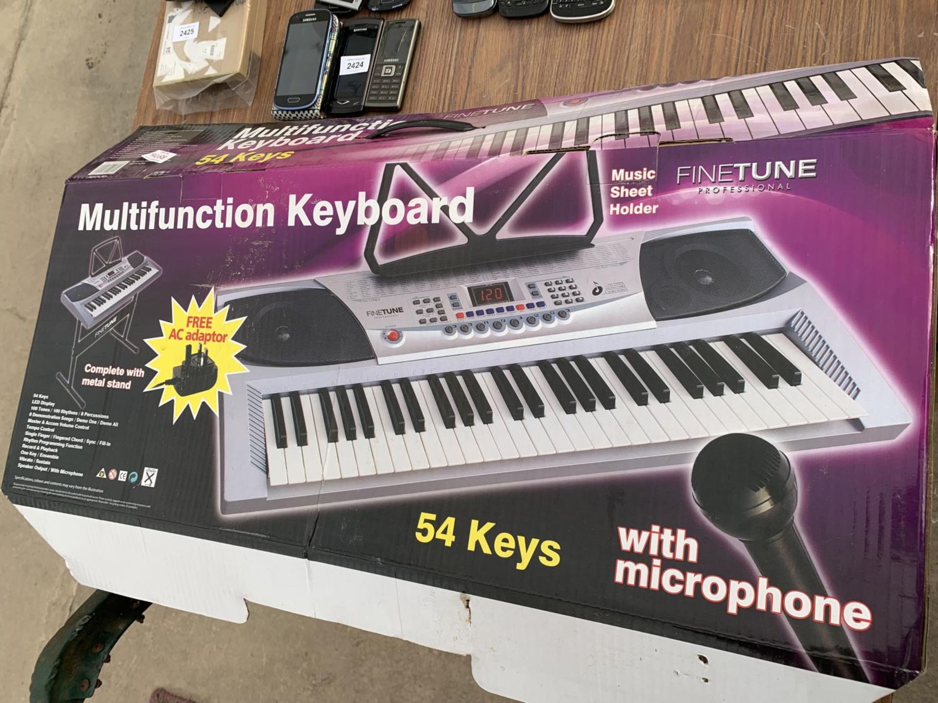 A FINETUNE MULTIFUNCTION KEYBOARD - Image 3 of 3