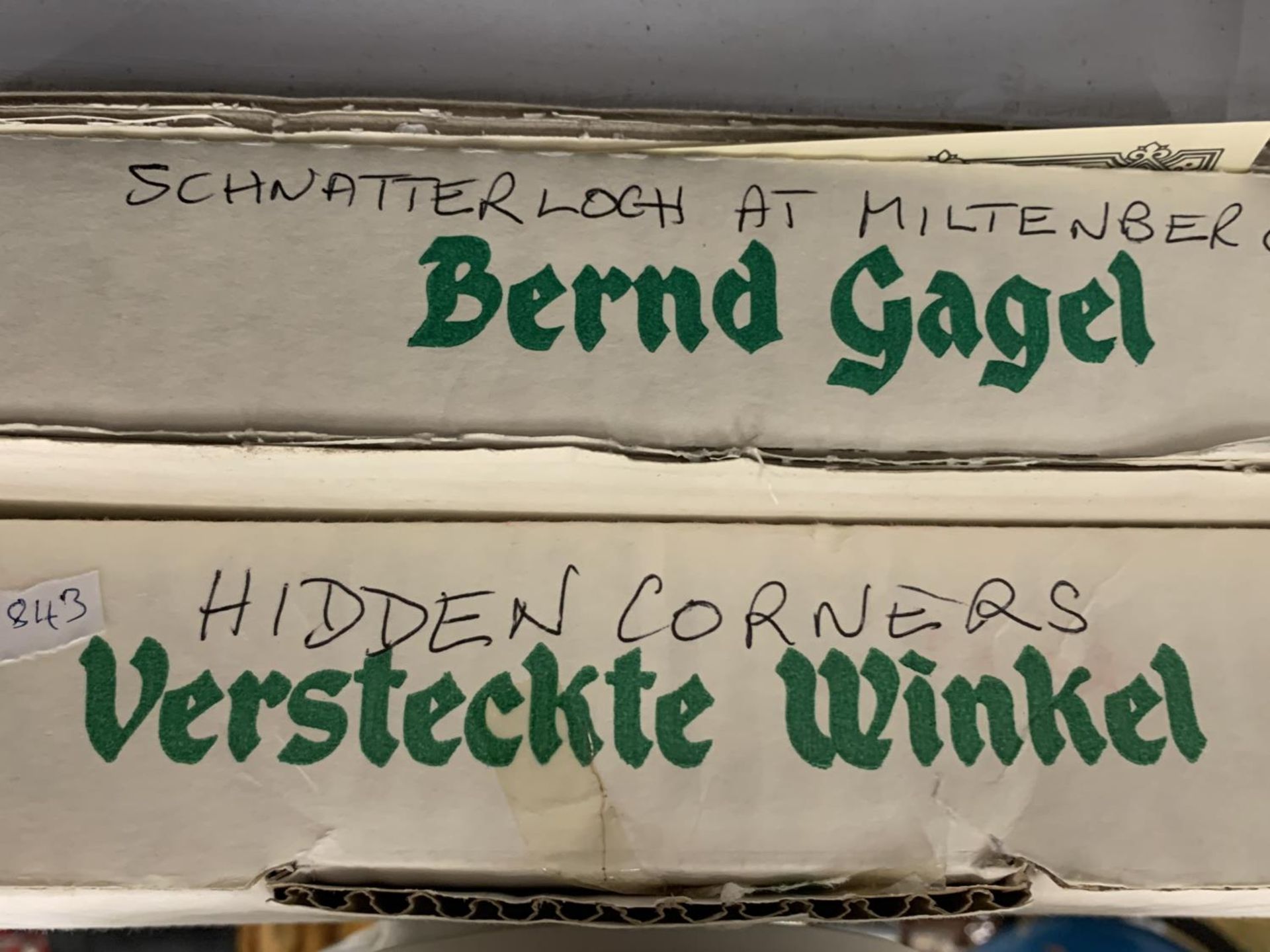 A COLLECTION OF GERMAN COLLECTORS PLATES IN BOXES - 6 IN TOTAL - Image 10 of 10