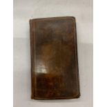 AN 1822 BOOK OF COMMON PRAYER AND PSALMS FROM A COLLECTION OWNED BY J. A. MOTYER (ALEC MOTYER)