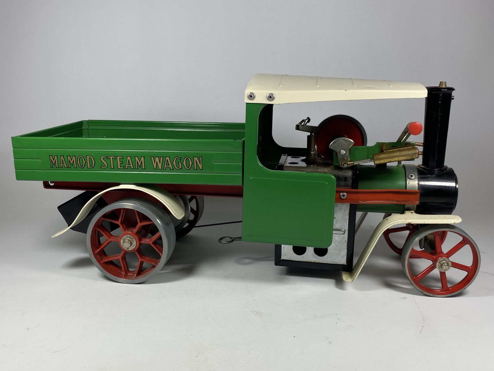 A VINTAGE BOXED MAMOD S1 LIVE STEAM WAGON - Image 2 of 8