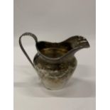 A BIRMINGHAM HALLMARKED SILVER CREAM JUG, WEIGHT 122G