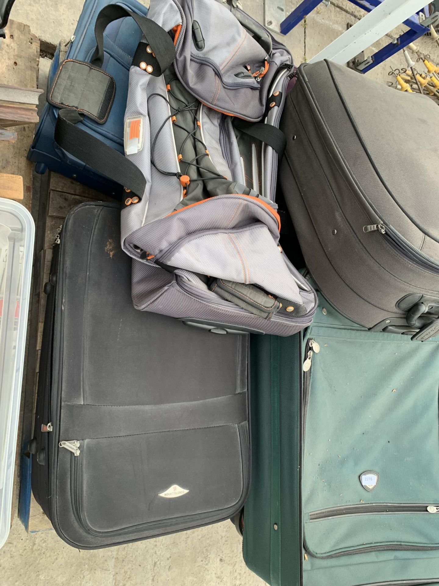 AN ASSORTMENT OF SUITCASES - Image 2 of 2