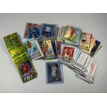 A LARGE COLLECTION OF MATCH ATTAX FOOTBALL TRADING CARDS TO INCLUDE TOPPS CHROME HARRY KANE, LOTS OF