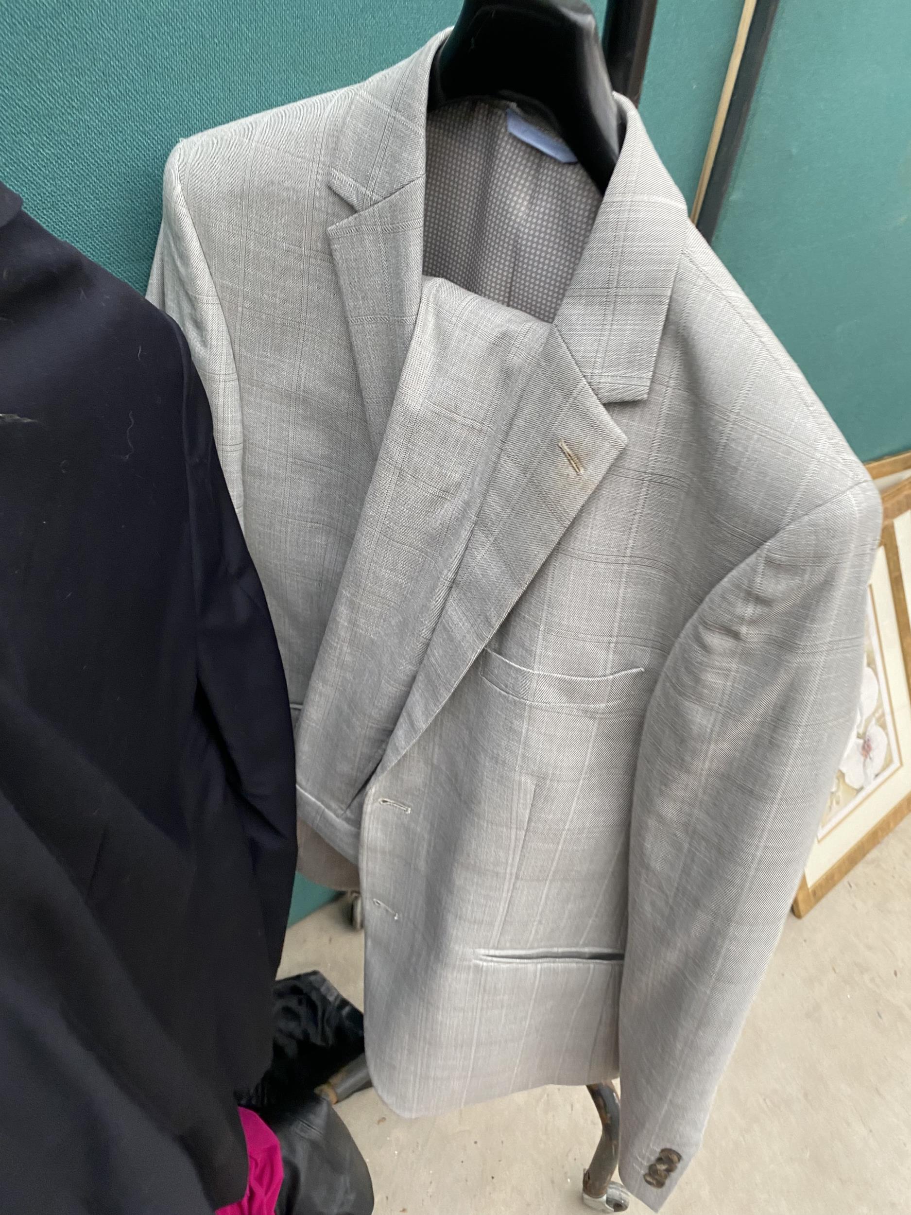 FIVE VARIOUS SUIT JACKETS- THREE HAVING THE TROUSERS - Image 5 of 5