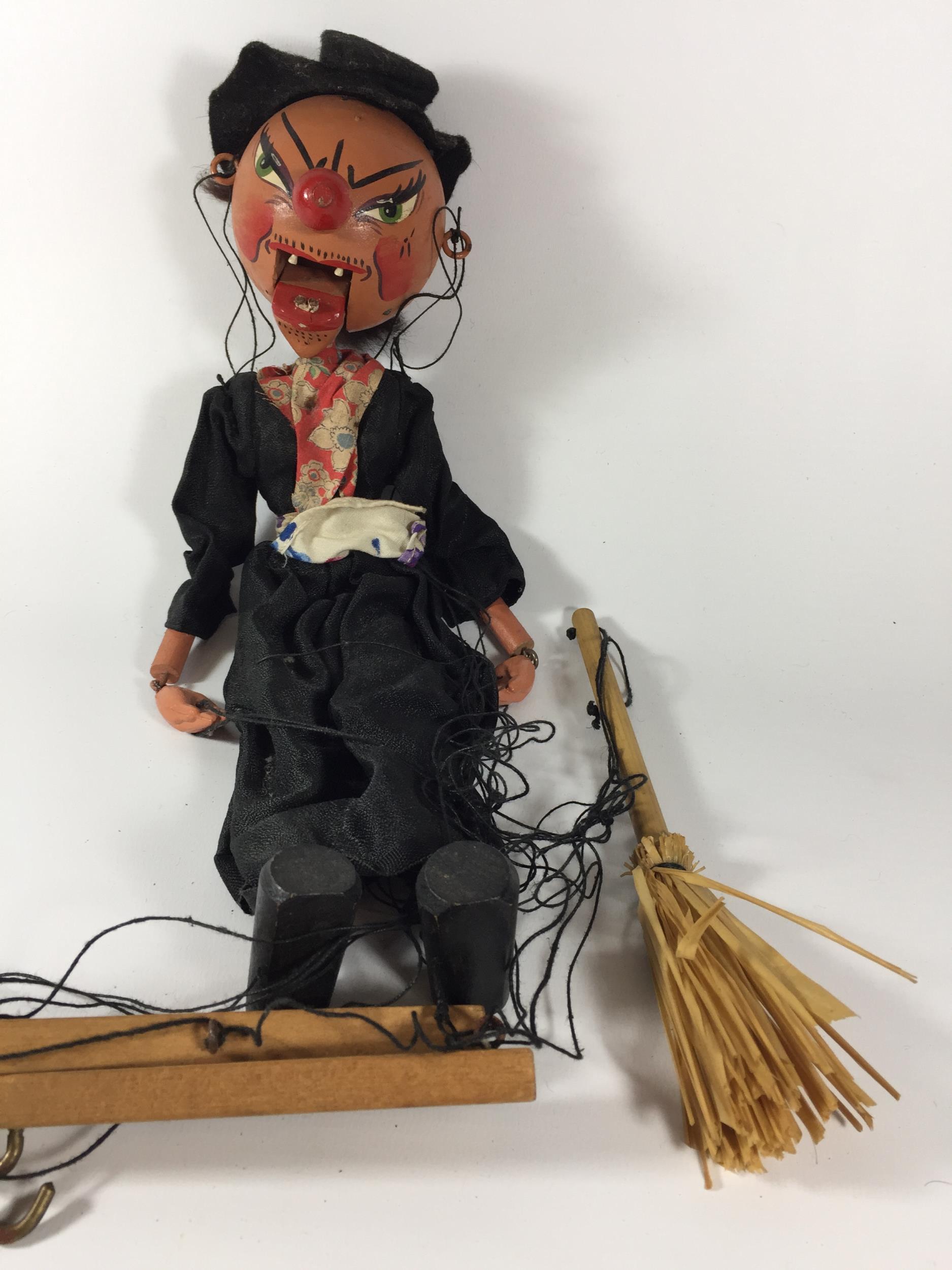 A VINTAGE PELHAM PUPPET - WITH, IN ORIGINAL BOX