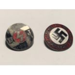 TWO GERMAN BADGES